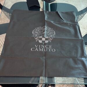 Vince Camuto Black Storage Bag with Emblem